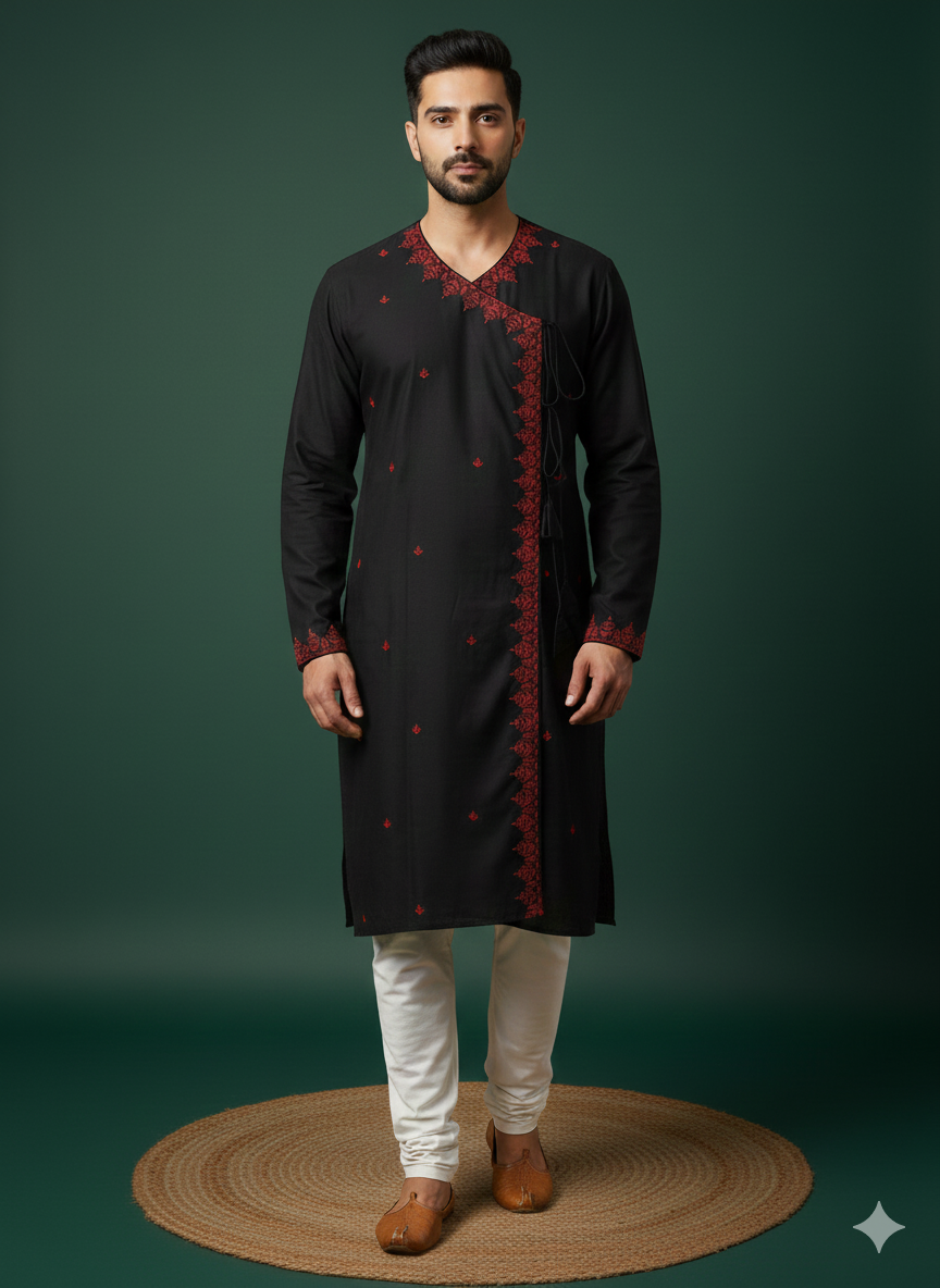 Exclusive Designer Silk Kurta