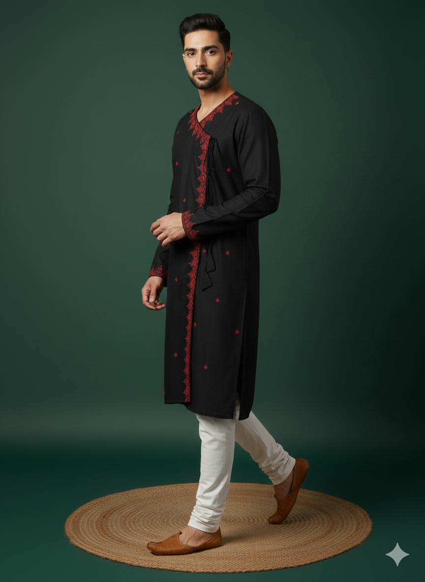 Exclusive Designer Silk Kurta