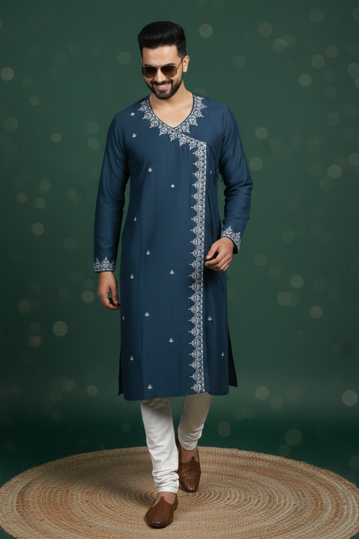 Exclusive Designer Silk Kurta