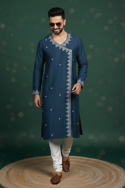 Exclusive Designer Silk Kurta