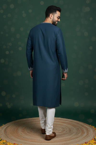 Exclusive Designer Silk Kurta