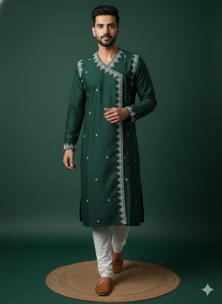 Exclusive Designer Silk Kurta