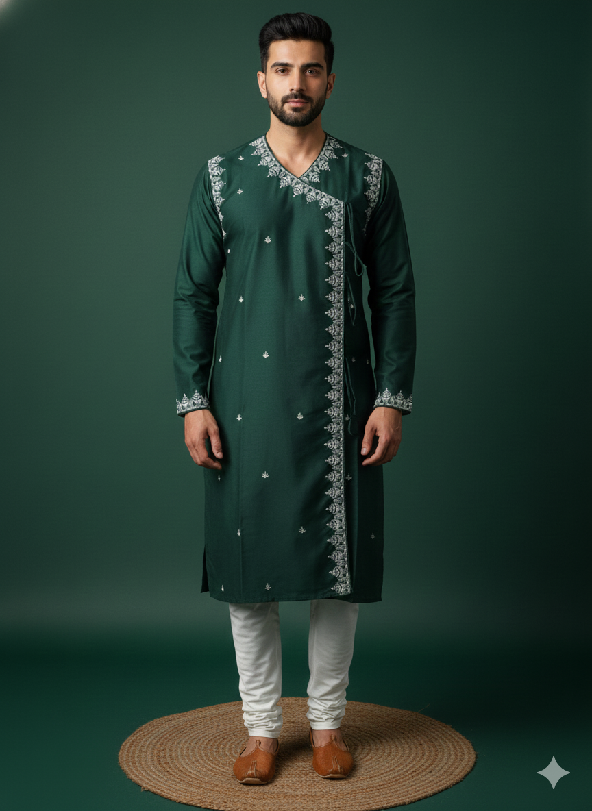 Exclusive Designer Silk Kurta