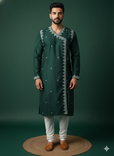Exclusive Designer Silk Kurta