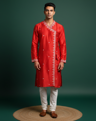 Exclusive Designer Silk Kurta