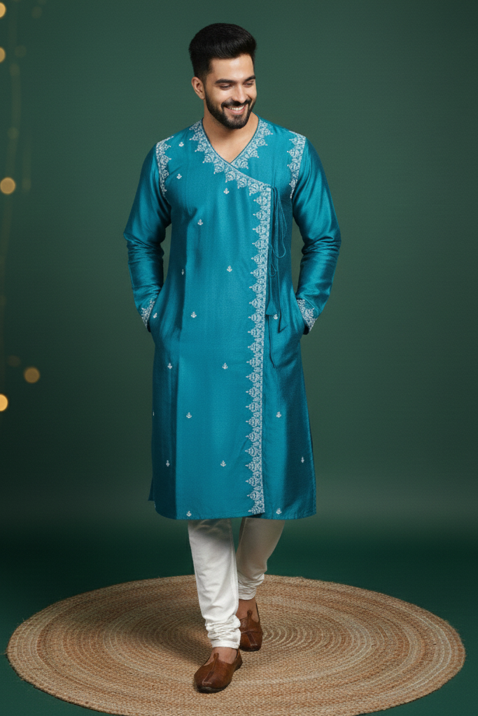 Exclusive Designer Silk Kurta