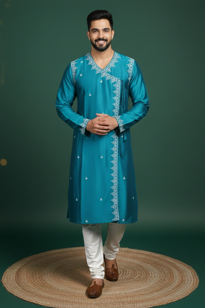 Exclusive Designer Silk Kurta