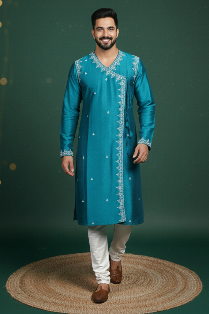 Exclusive Designer Silk Kurta