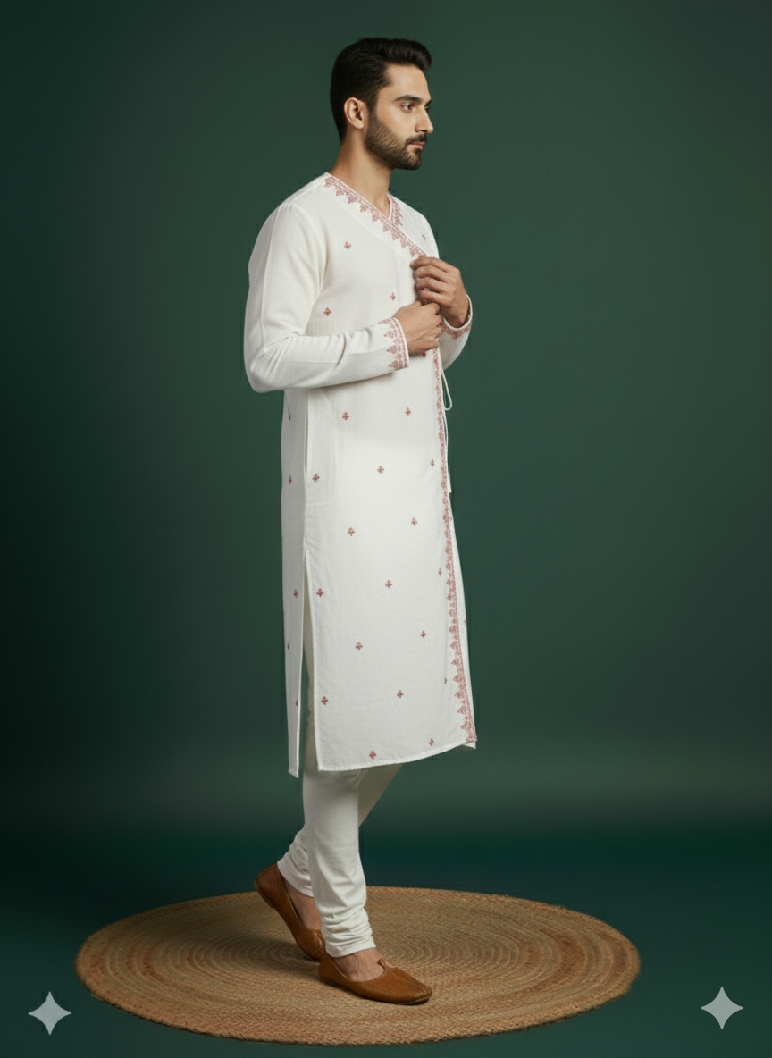 Exclusive Designer Silk Kurta