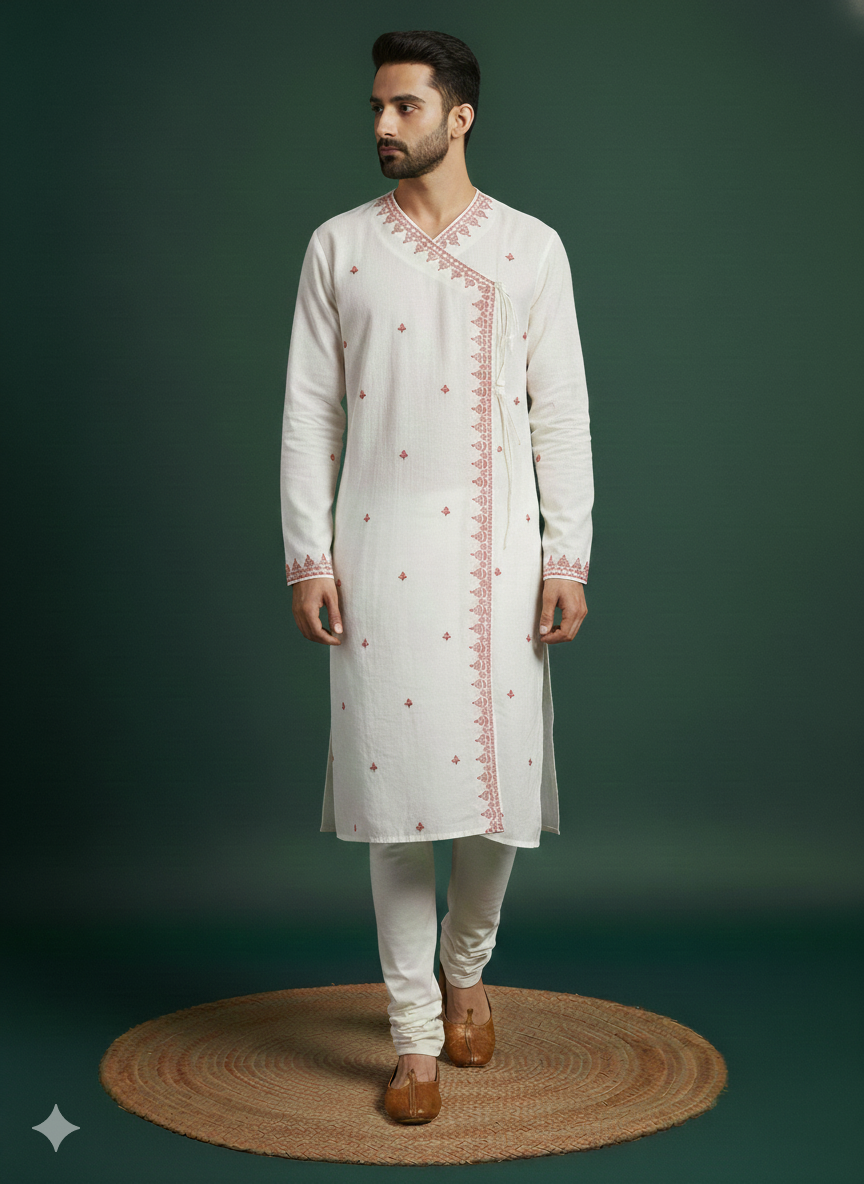 Exclusive Designer Silk Kurta