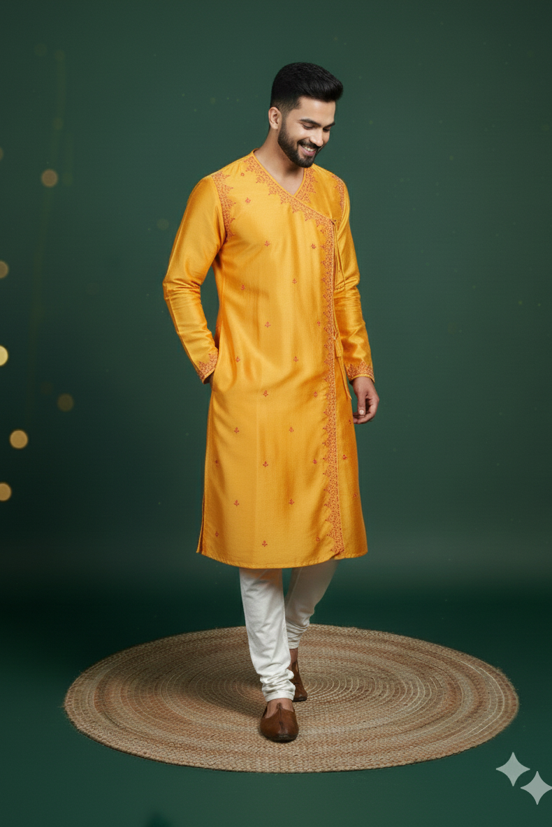 Exclusive Designer Silk Kurta