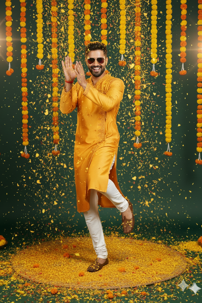 Exclusive Designer Silk Kurta