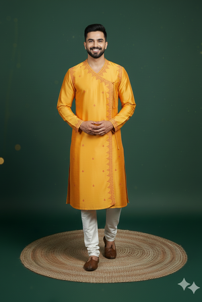 Exclusive Designer Silk Kurta
