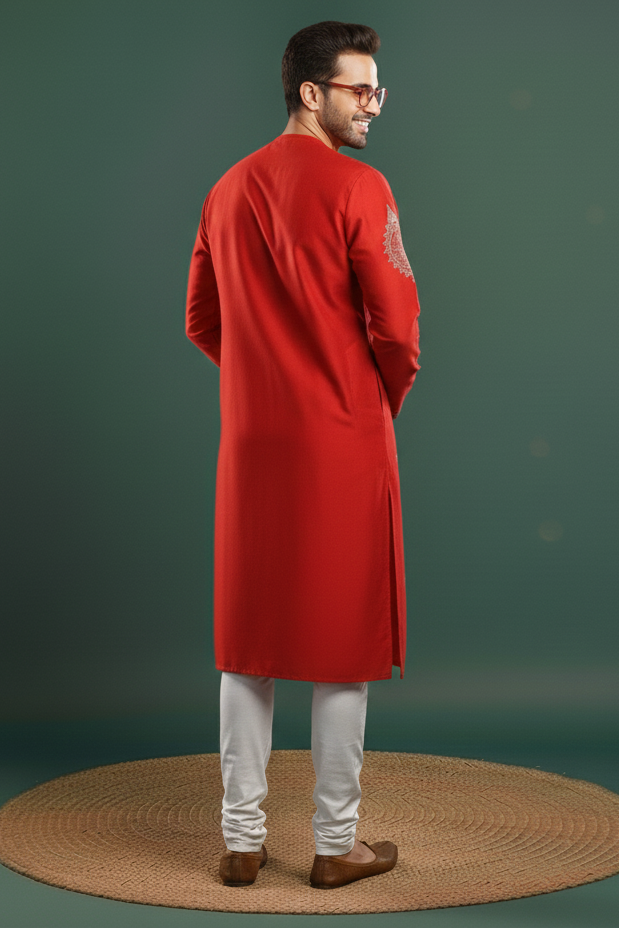 Exclusive Designer Silk Kurta