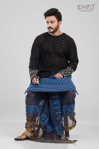 Wazir-Kurta+Dhoti