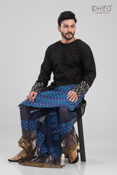 Wazir-Kurta+Dhoti