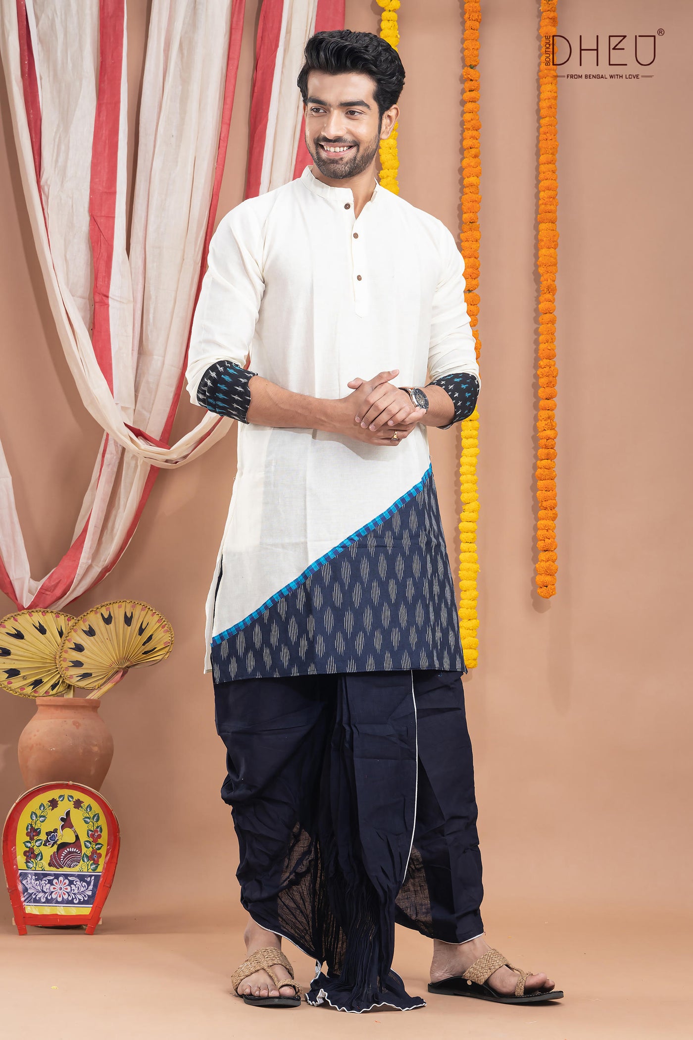 Chhaya O Chhobi- Kurta+Dhoti(Optional)