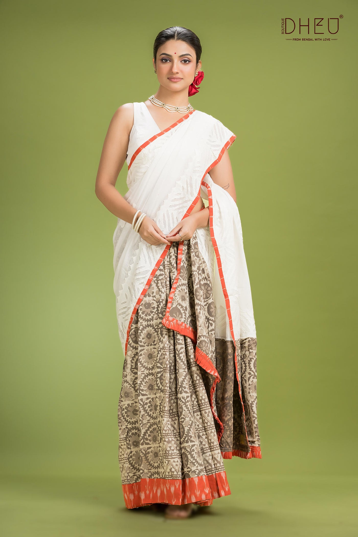 Exclusive Designer Mekhela Sador