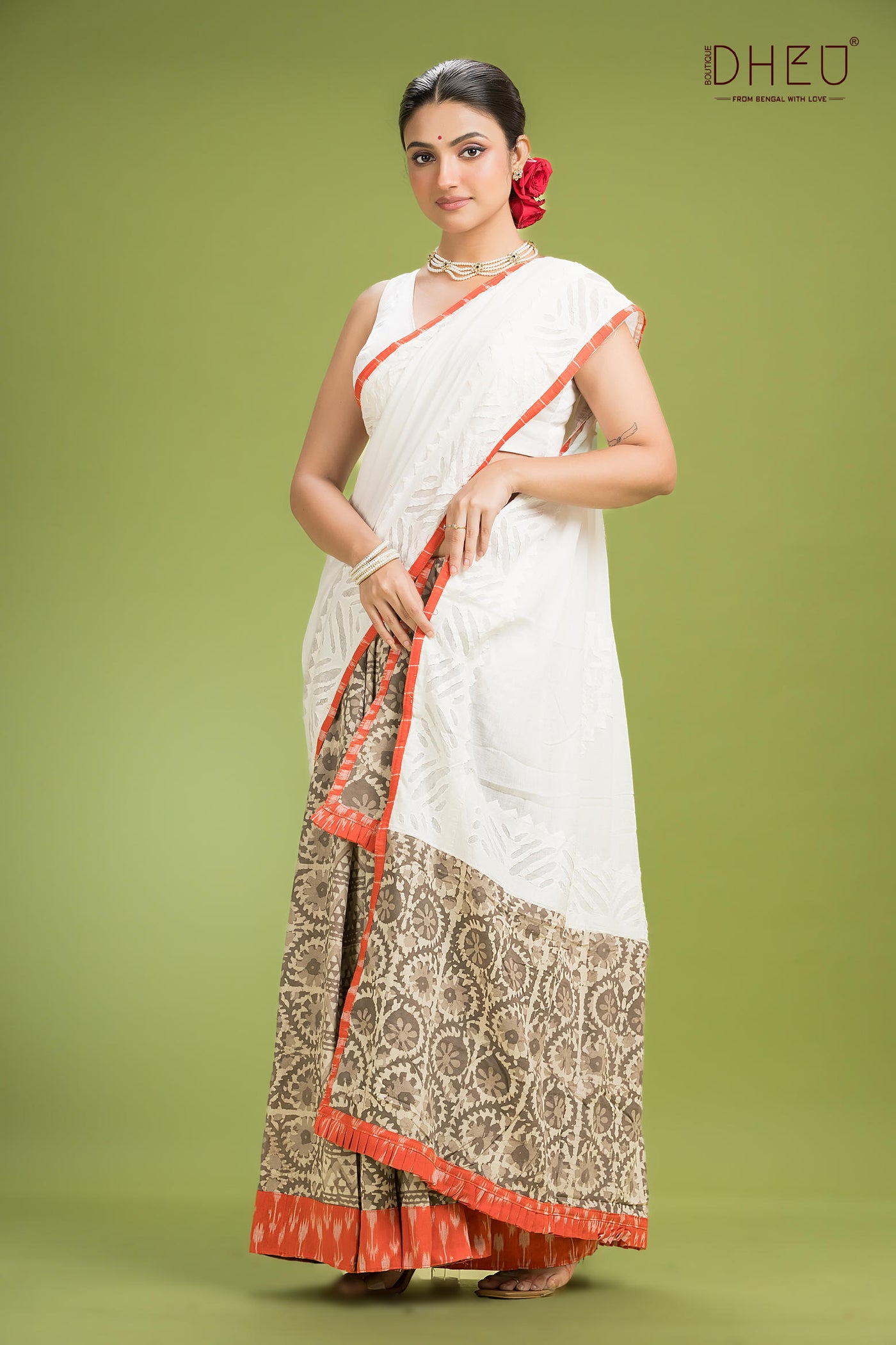 Exclusive Designer Mekhela Sador