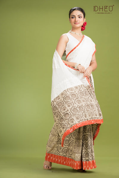 Exclusive Designer Mekhela Sador