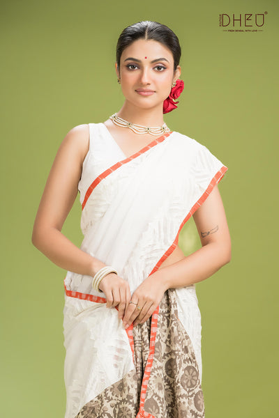 Exclusive Designer Mekhela Sador
