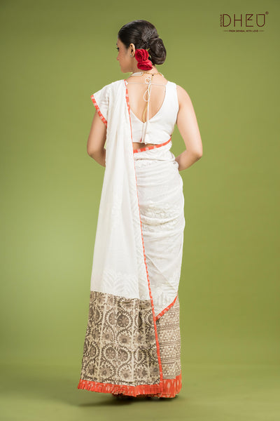 Exclusive Designer Mekhela Sador