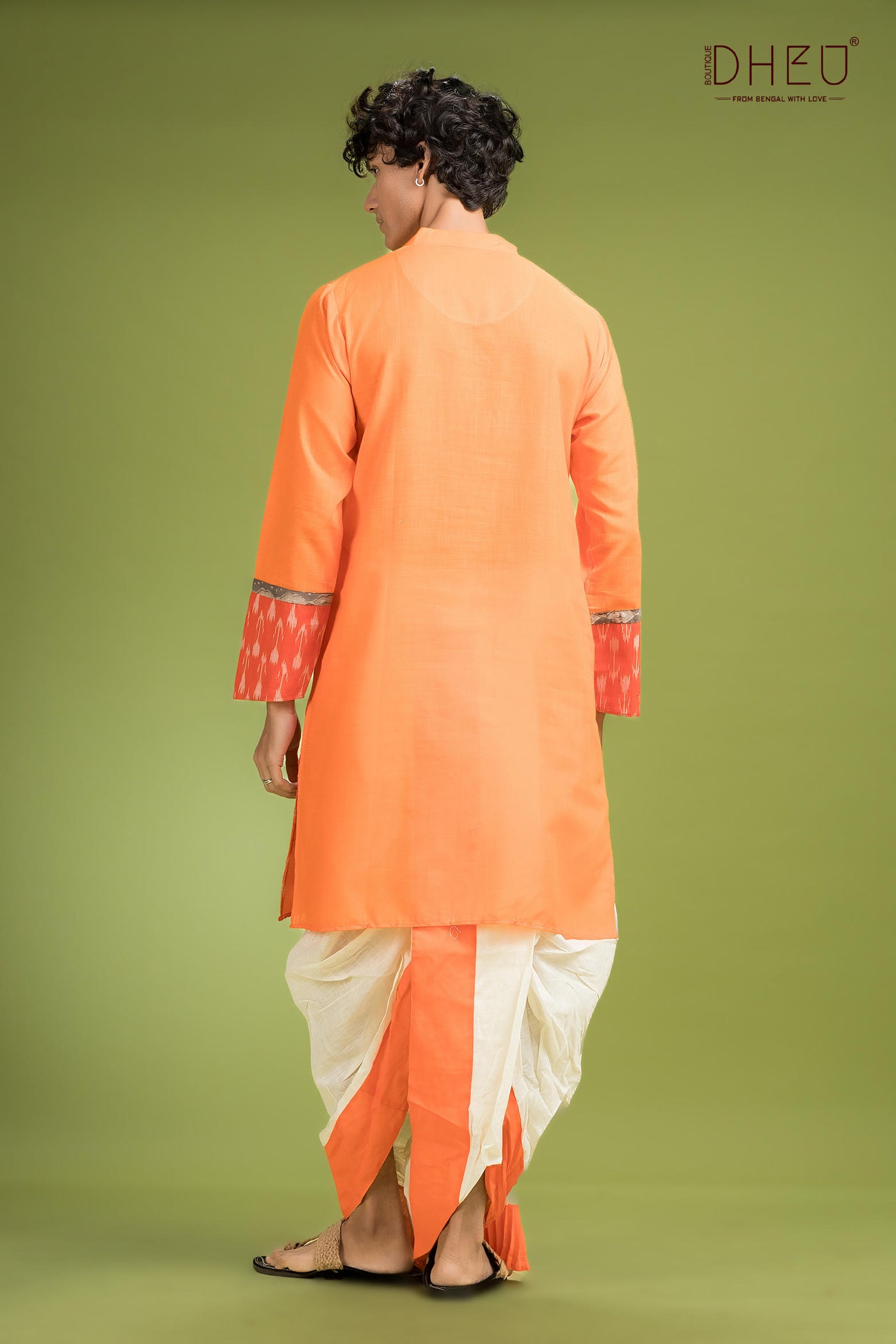 Dheu Exclusive Mekhela & Kurta Couple Set