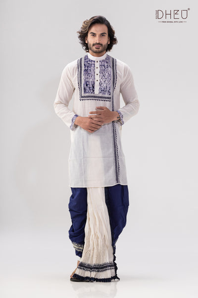 Agantuk-Kurta+Dhoti(Optional)