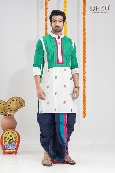 Maan Aviman-Kurta+Dhoti(Optional)