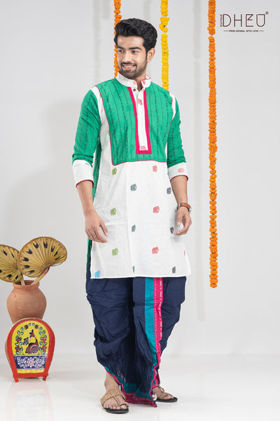 Maan Aviman-Kurta+Dhoti(Optional)