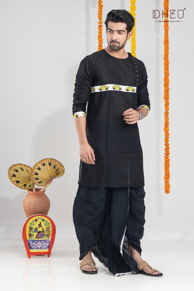 Chupkatha-Kurta+Dhoti(Optional)