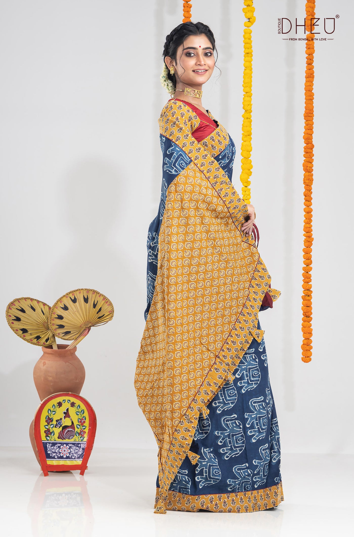 Priyo Bandhabi-Handloom Pure Cotton