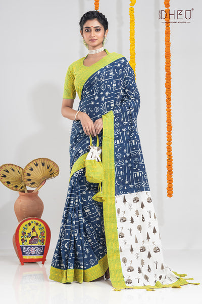 Pratham Basanta-Handloom Pure Cotton