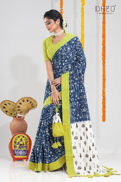 Pratham Basanta-Handloom Pure Cotton