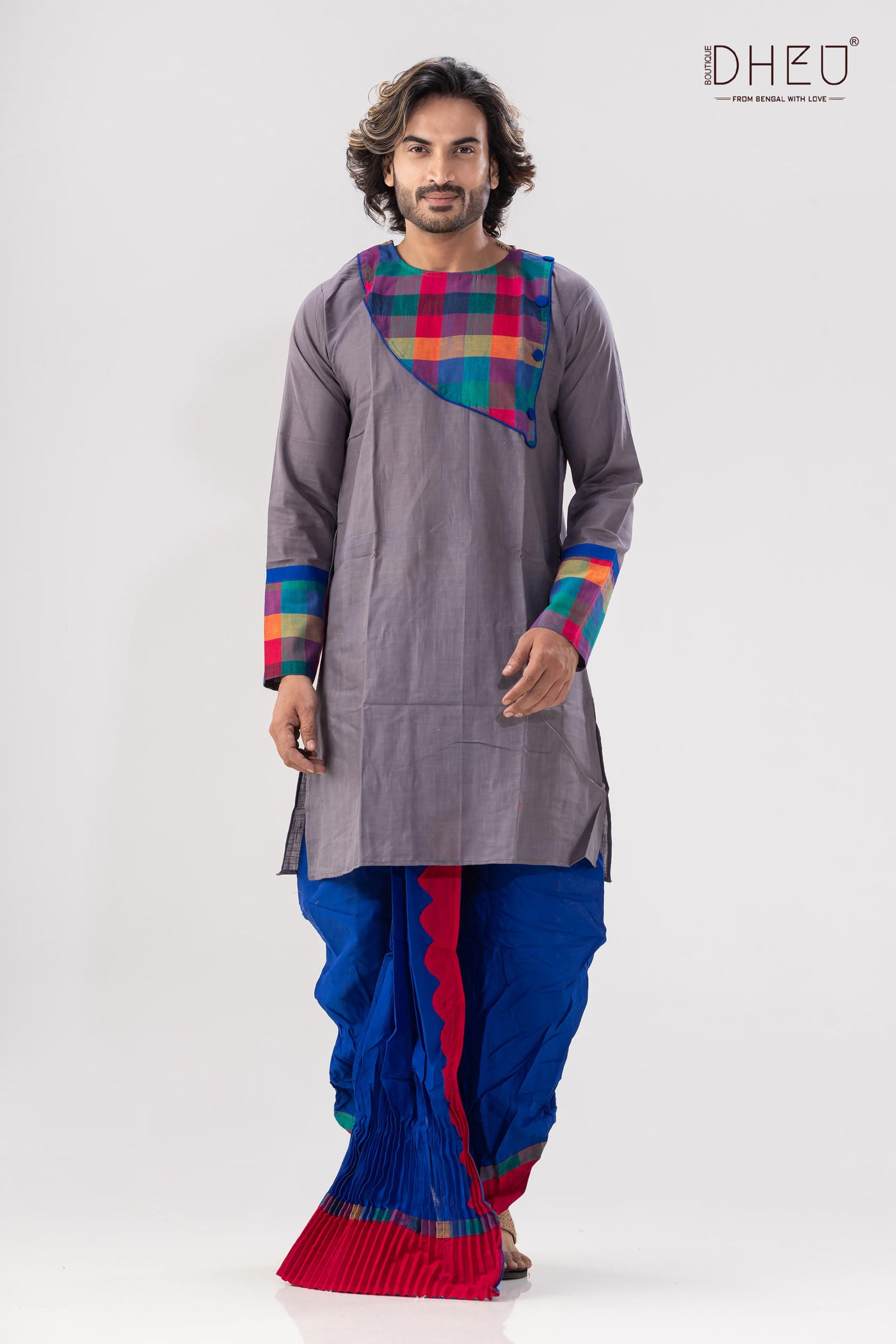 Forasi Premik Designer Kurta Dhoti(Optional) Set