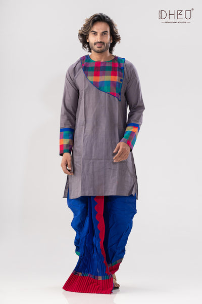 Forasi Premik Designer Kurta Dhoti(Optional) Set