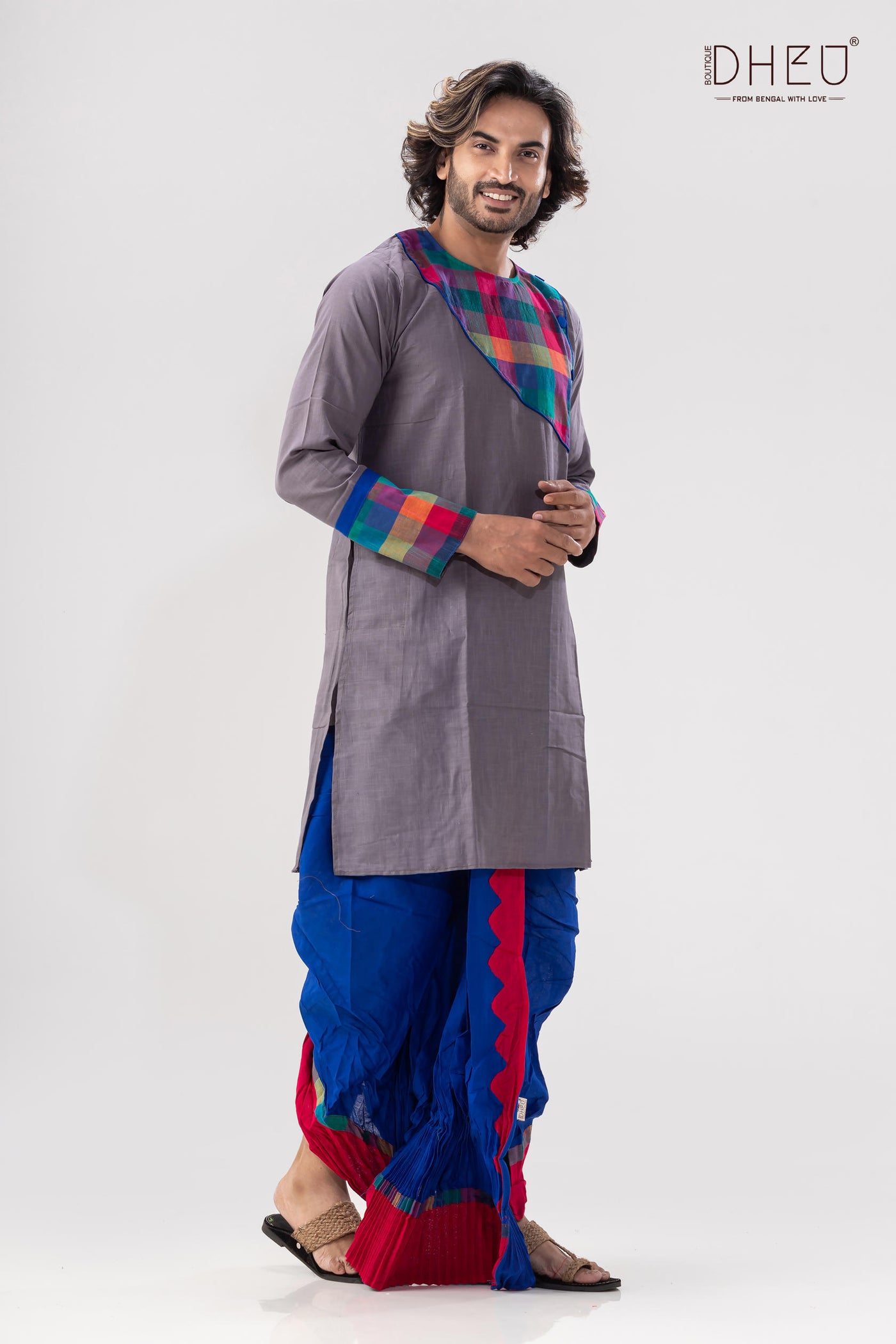 Forasi Premik Designer Kurta Dhoti(Optional) Set
