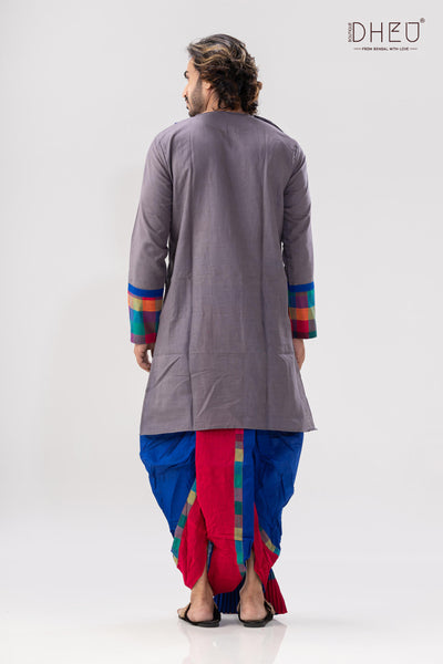 Forasi Premik Designer Kurta Dhoti(Optional) Set