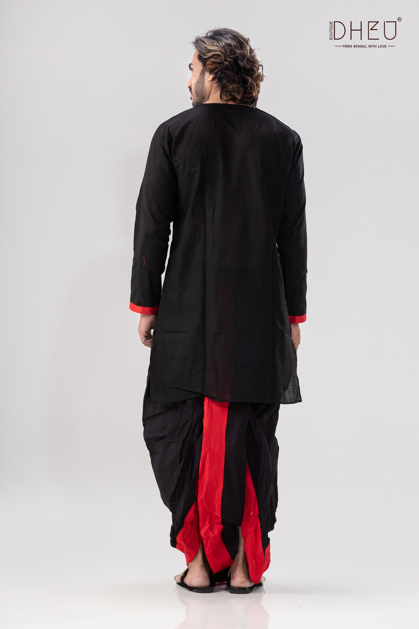 BosuDhara Kurta Dhoti(Optional) Set