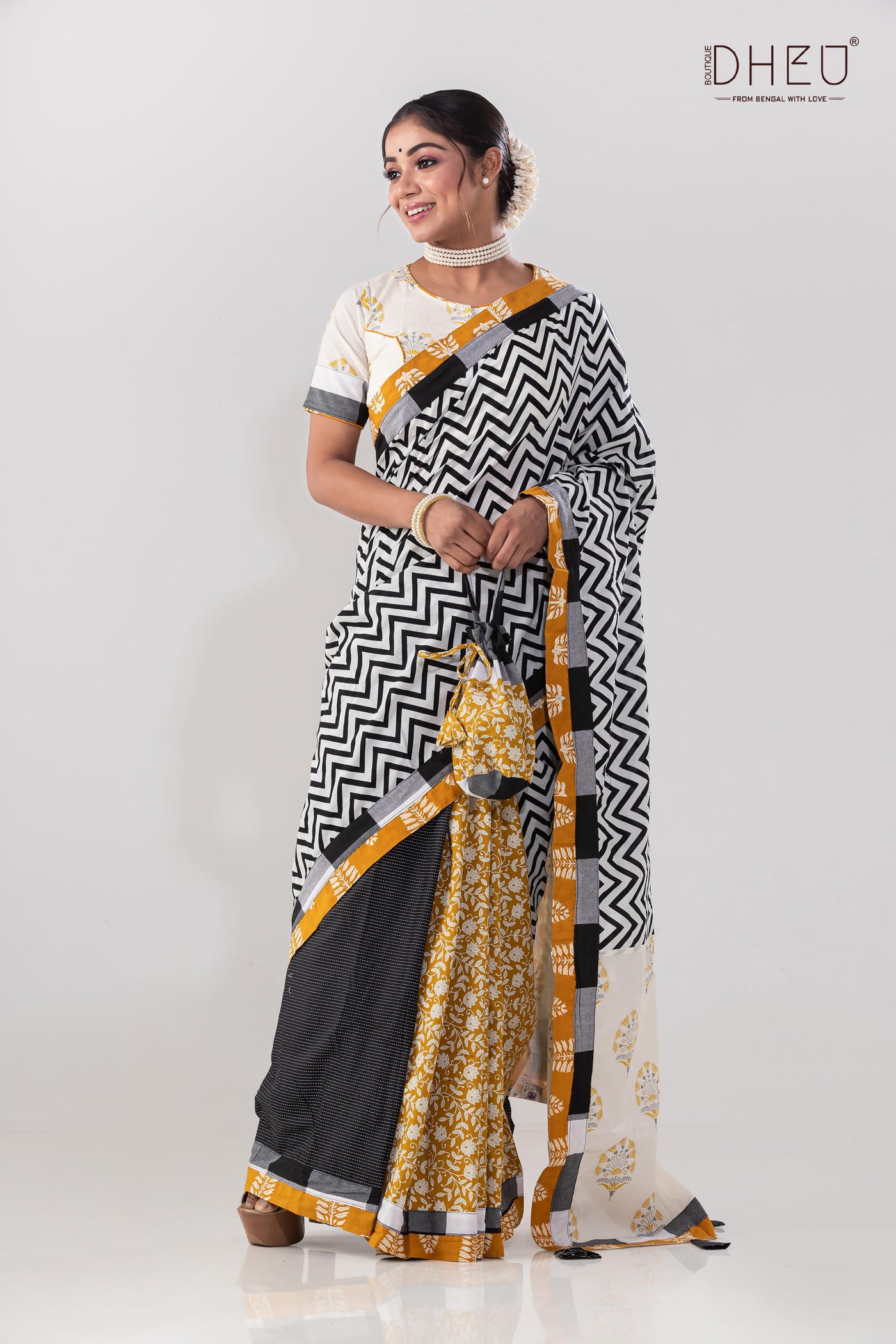 Kishmish Signature Fusion Saree