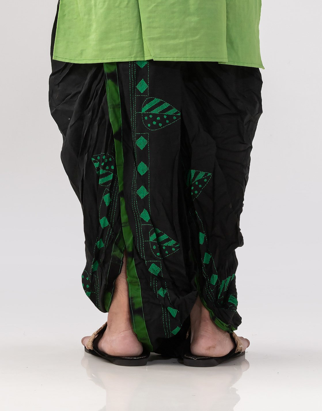 Designer Kantha Dhoti- Ready to wear