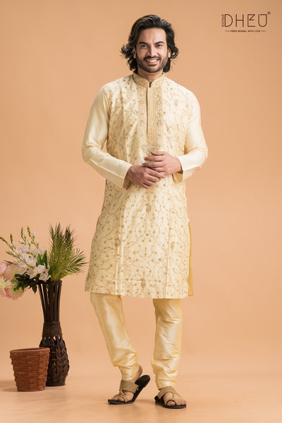 Shriman Prithviraj-Premium Wedding Kurta