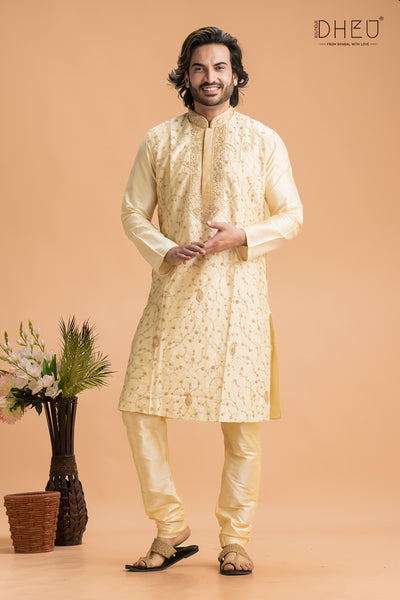 Shriman Prithviraj-Premium Wedding Kurta