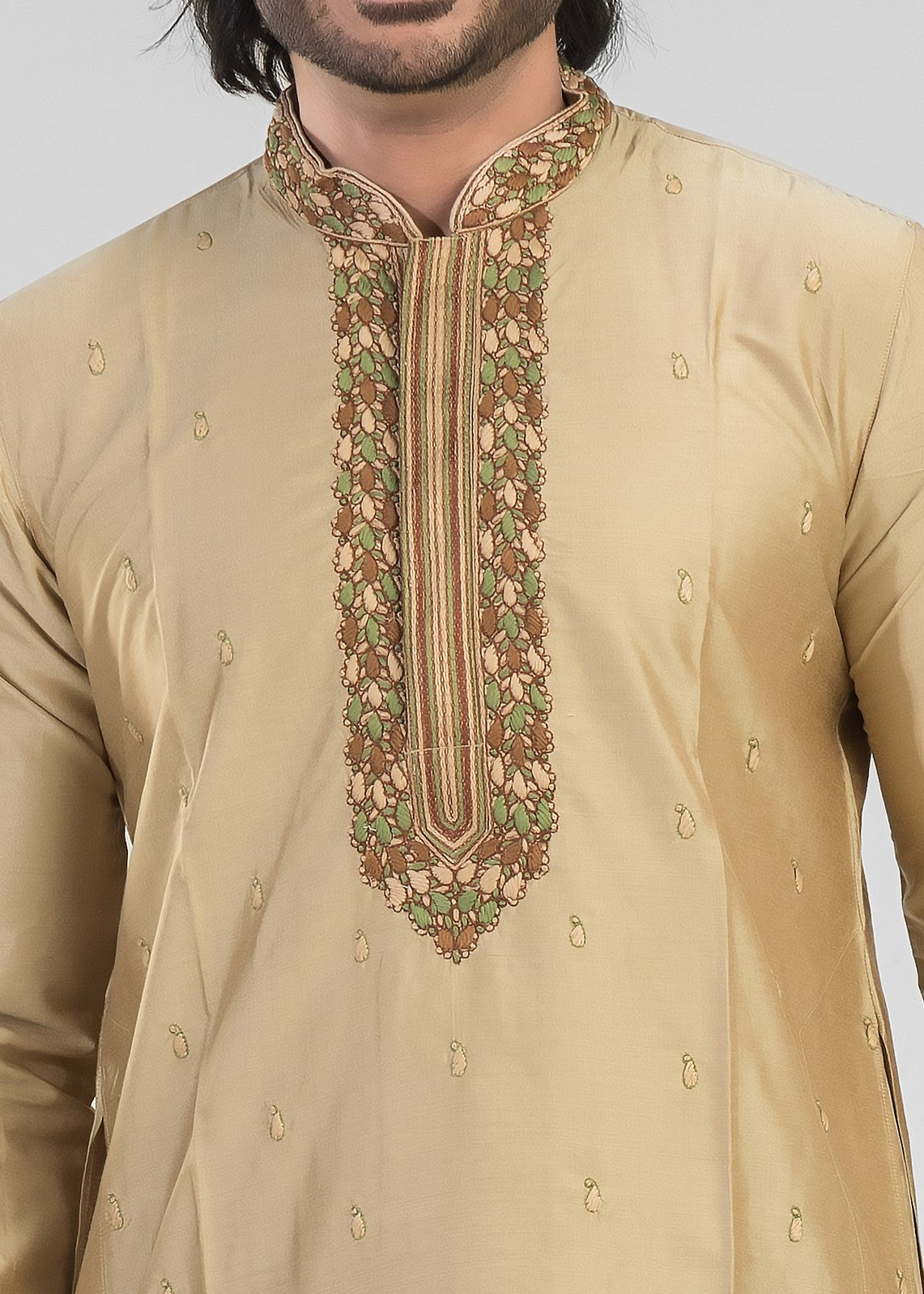 TanhaJi-Men's Kurta + Dhoti(Optional)