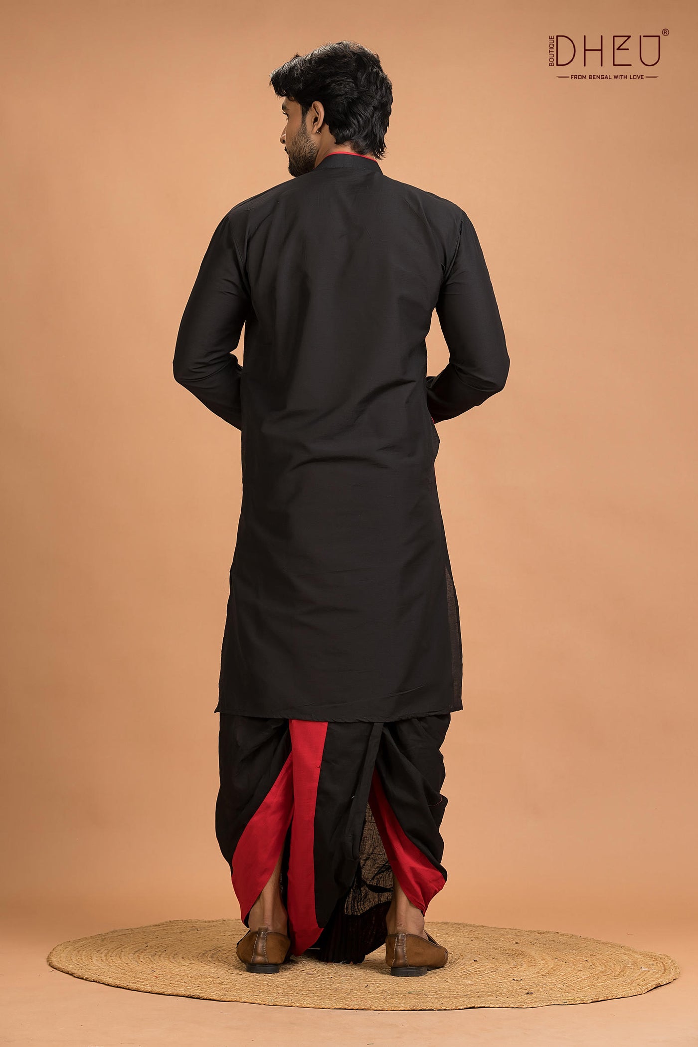 Dheu Designer Kurta Dhoti(Optional) Set