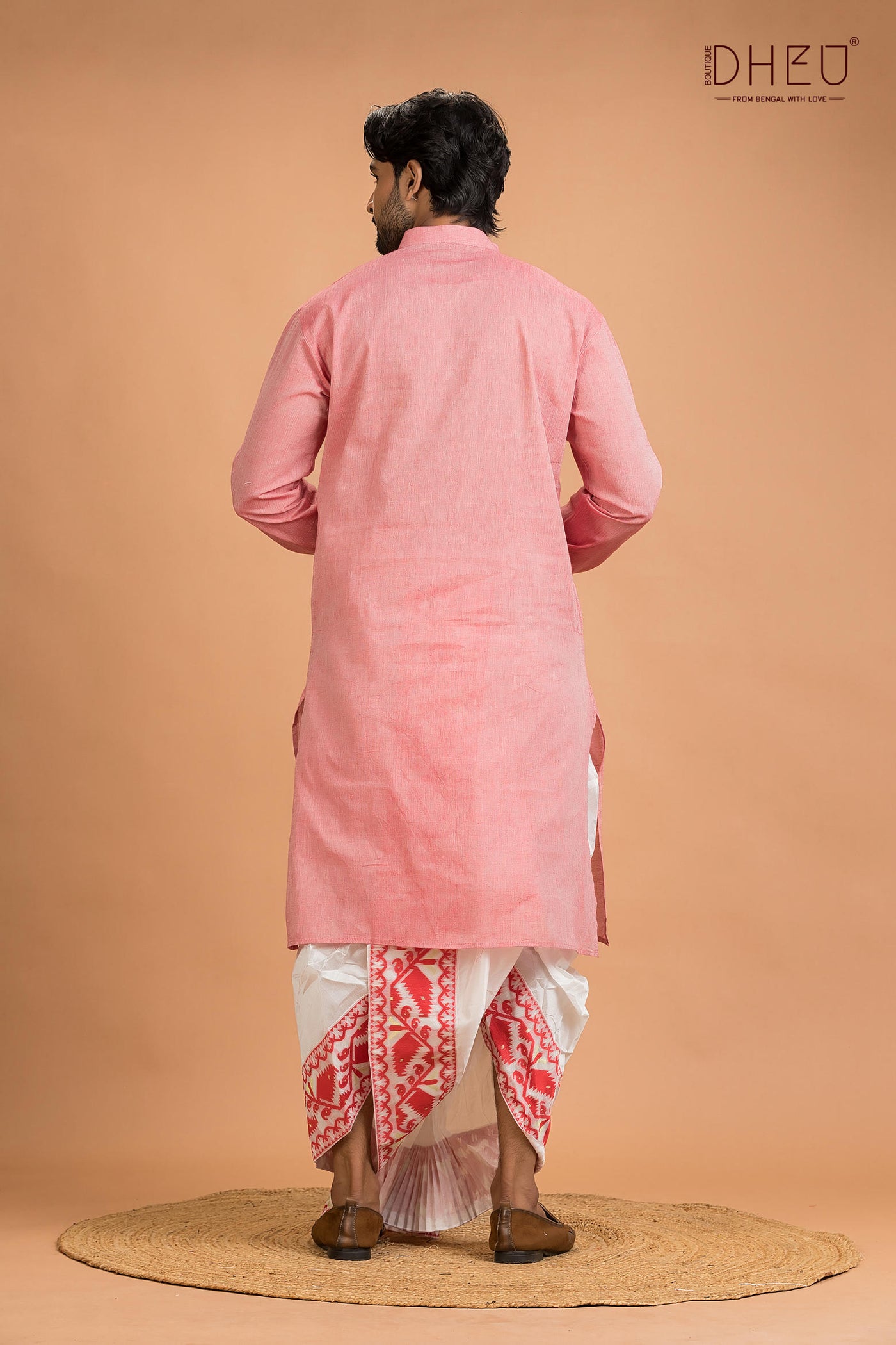 Dheu Designer Kurta Dhoti(Optional) Set