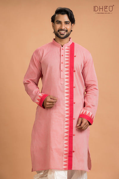 Dheu Designer Kurta Dhoti(Optional) Set