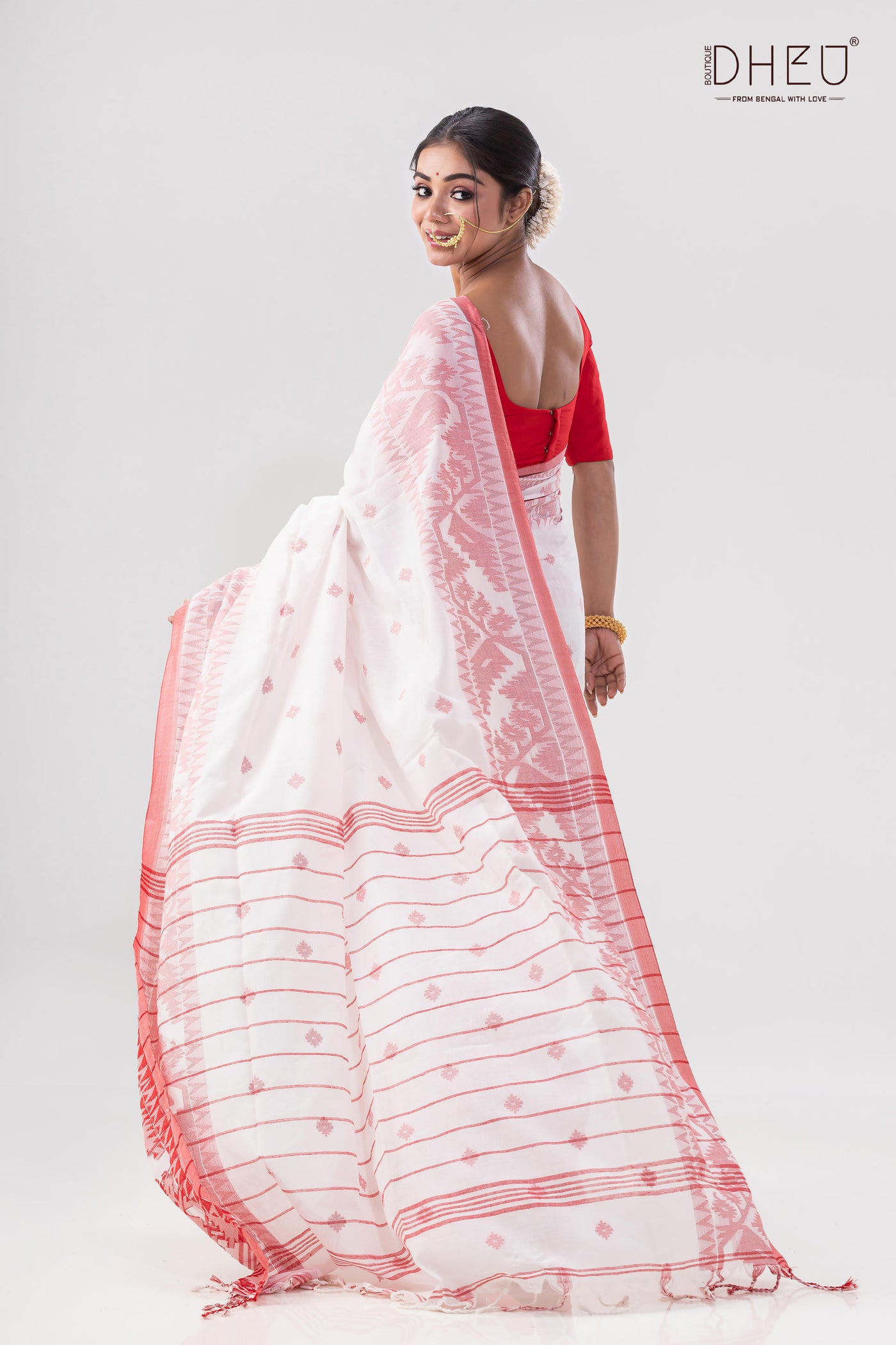 Lal Sada- Designer Couple Set