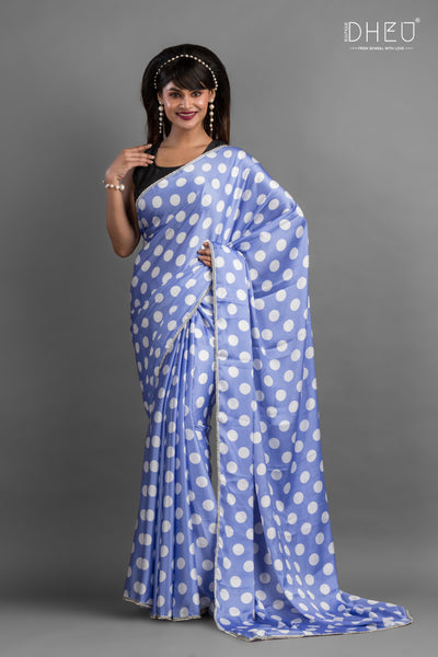 Mera Naam Chin Chin Chu-Dheu Exclusive Printed Satin Saree