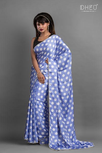 Mera Naam Chin Chin Chu-Dheu Exclusive Printed Satin Saree
